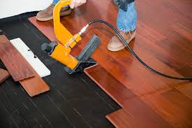 wood flooring install