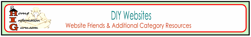 DIY websites-home information guru