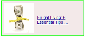 frugal living 6 essential tips