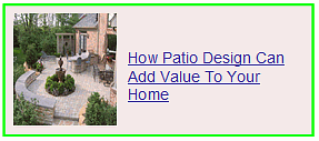 how patio design can add value to your home