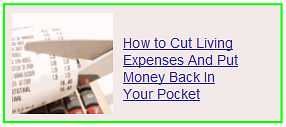 how to cut living expenses and put money back in your pocket