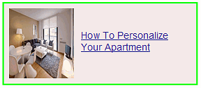 how to personalize your apartment