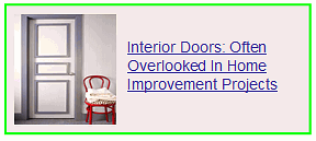 interior doors often overlooked in home improvement projects