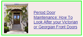 period door maintenance how to look after your victorian or georgian front doors