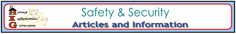 safety & security-home information