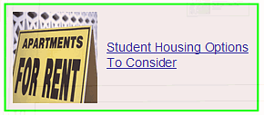 student housing options to consider