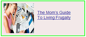 the moms guide to living frugally