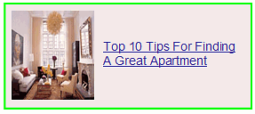 top 10 tips for finding a great apartment