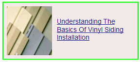 understanding the basics of vinyle siding installation