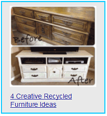 4 creative recycled furniture ideas