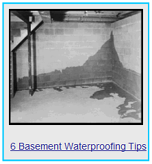 6 basement waterproofing tips