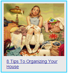 8 tips to organize your house