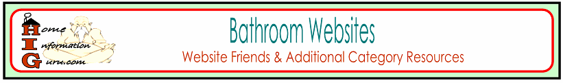 bathroom website friends & resources-home information guru