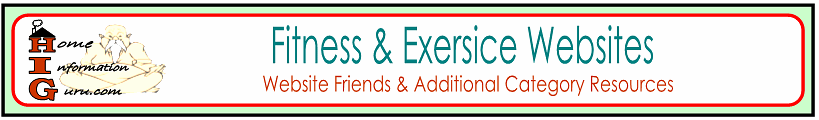 fitness & exersice website friends-home information guru