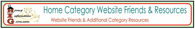 home category website friends & resources-home information guru