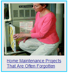 home maintenance projects that are often forgotten