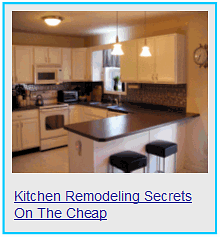 kitchen remodeling secrets on the cheap