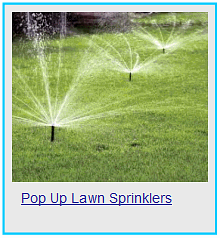 pop up lawn sprinklers