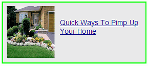 quick ways to pimp up your home