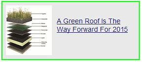 a green roof is the way forward for 2015