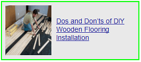 dos & donts of diy wooden flooring installation