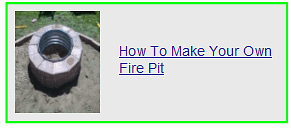 how to make your own fire pit