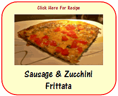 sausage & zucchini Frittata